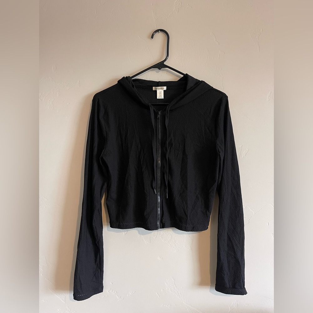 Black Women's Hooded Top